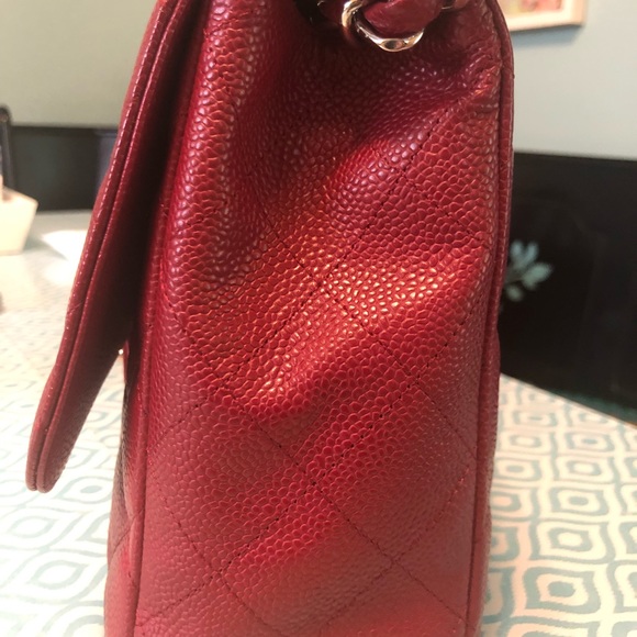 Authentic Chanel Jumbo Caviar SHW - Picture 2 of 8